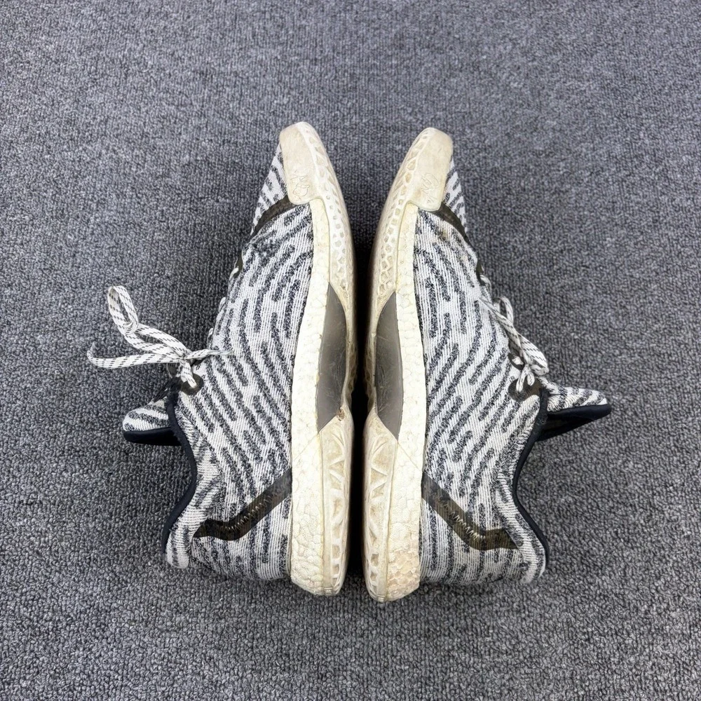 Adidas Harden Vol. 1 LS Primeknit BHM‎ Men's Size 13 White Black AC8407